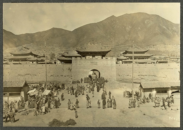 图片[13]-An old photo of Gansu in 1925 A hundred years ago, the style and features of Zhuoni Huangyuan in Dangchang, Lanzhou-China Archive