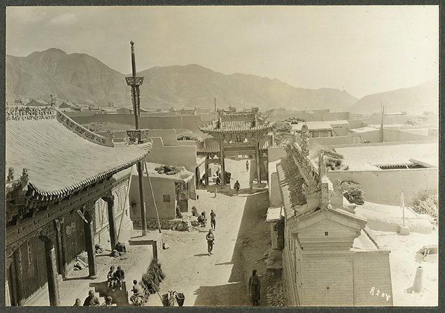 图片[12]-An old photo of Gansu in 1925 A hundred years ago, the style and features of Zhuoni Huangyuan in Dangchang, Lanzhou-China Archive