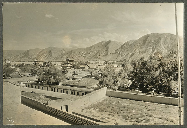 图片[3]-An old photo of Gansu in 1925 A hundred years ago, the style and features of Zhuoni Huangyuan in Dangchang, Lanzhou-China Archive