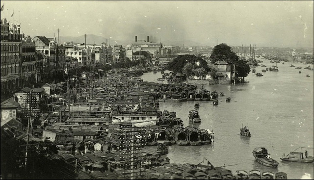 The last historical image of Haizhu Island, an old photo of Guangzhou in 1926-China Archive