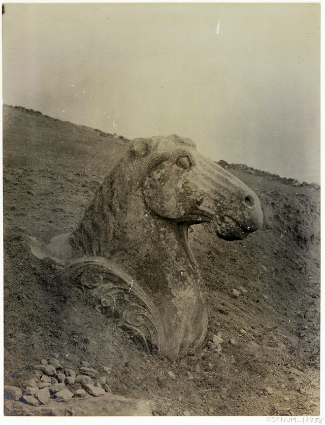 图片[8]-The old photo of Qianling Tomb in Xianyang, Shaanxi in 1914, taken by Xie Gelan-China Archive