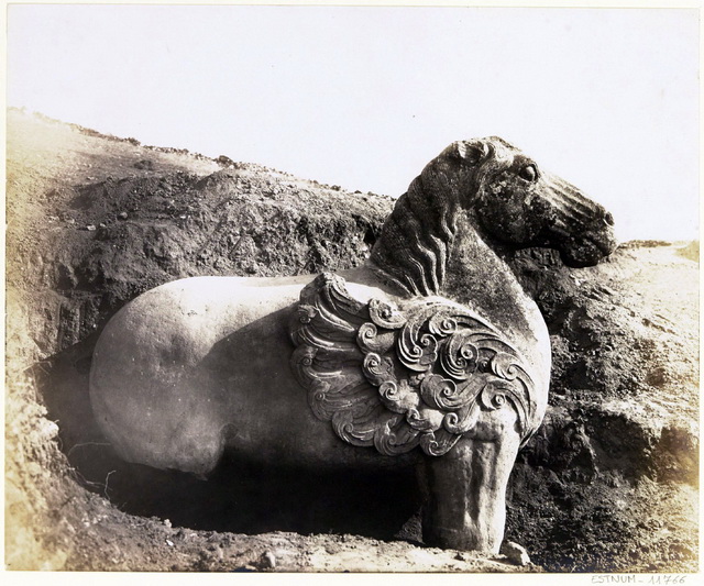 图片[9]-The old photo of Qianling Tomb in Xianyang, Shaanxi in 1914, taken by Xie Gelan-China Archive