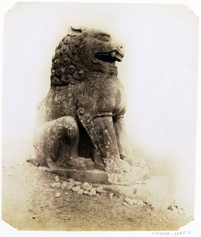 图片[5]-The old photo of Qianling Tomb in Xianyang, Shaanxi in 1914, taken by Xie Gelan-China Archive