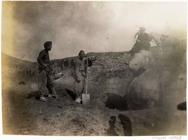 图片[11]-The old photo of Qianling Tomb in Xianyang, Shaanxi in 1914, taken by Xie Gelan-China Archive