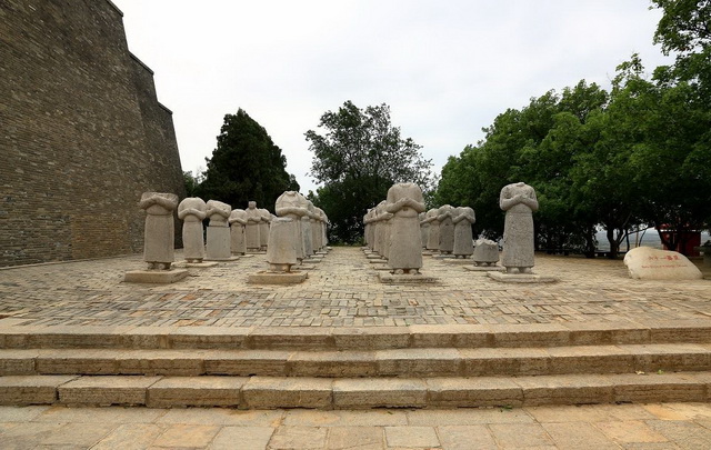 图片[15]-The old photo of Qianling Tomb in Xianyang, Shaanxi in 1914, taken by Xie Gelan-China Archive