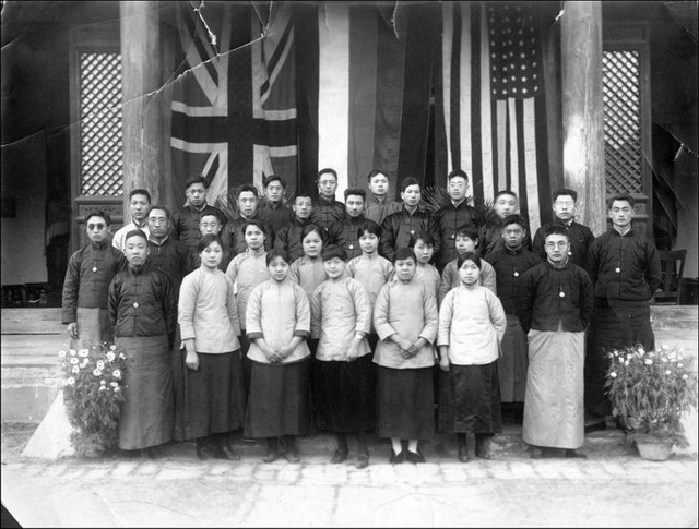 图片[1]-Old photos of Yanjing University in 1920s-China Archive