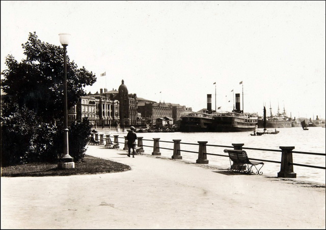 图片[16]-1938 Old photo of Hankou, Hubei. Street view of Hankou at that time: Moon Lake, Qingchuan Pavilion, Bingtang-China Archive