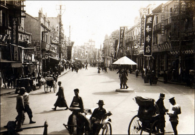 图片[4]-1938 Old photo of Hankou, Hubei. Street view of Hankou at that time: Moon Lake, Qingchuan Pavilion, Bingtang-China Archive