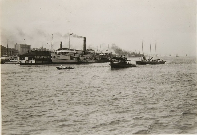 图片[17]-1938 Old photo of Hankou, Hubei. Street view of Hankou at that time: Moon Lake, Qingchuan Pavilion, Bingtang-China Archive