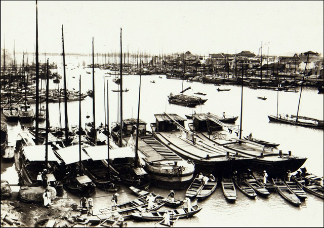 图片[18]-1938 Old photo of Hankou, Hubei. Street view of Hankou at that time: Moon Lake, Qingchuan Pavilion, Bingtang-China Archive