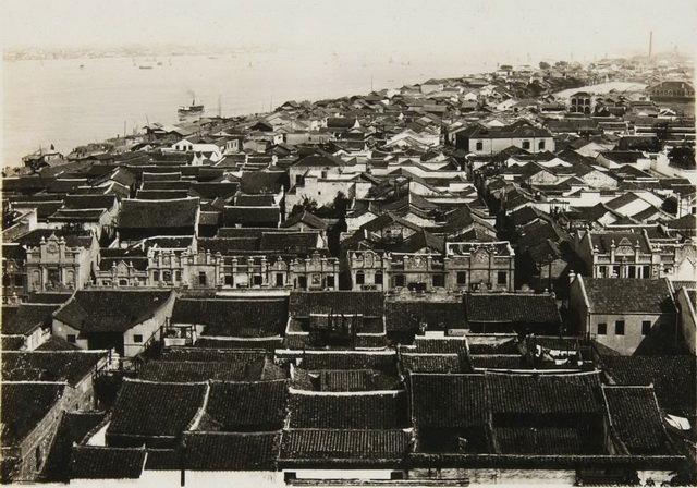 图片[2]-1938 Old photo of Hankou, Hubei. Street view of Hankou at that time: Moon Lake, Qingchuan Pavilion, Bingtang-China Archive