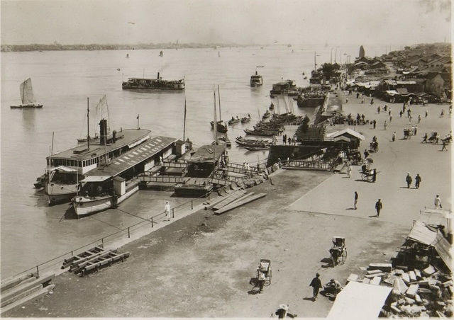 图片[19]-1938 Old photo of Hankou, Hubei. Street view of Hankou at that time: Moon Lake, Qingchuan Pavilion, Bingtang-China Archive