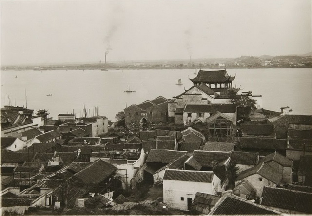 图片[12]-1938 Old photo of Hankou, Hubei. Street view of Hankou at that time: Moon Lake, Qingchuan Pavilion, Bingtang-China Archive