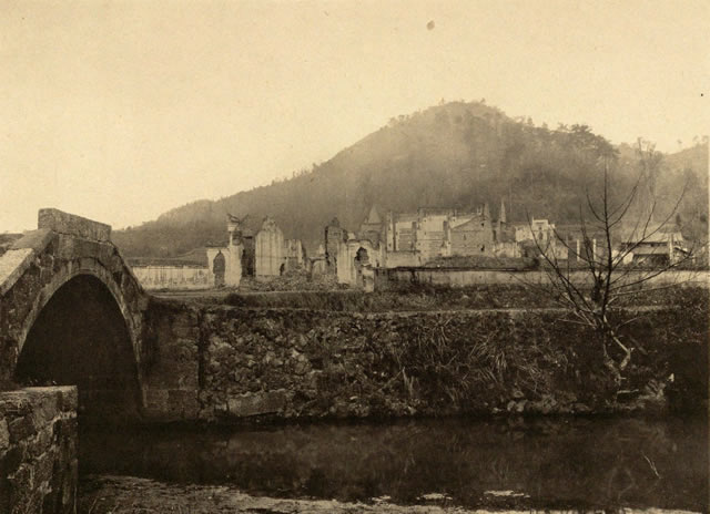 图片[1]-1918 Old photo of Ningxiang, Hunan Province One hundred years ago, the ruins of Tongqing Temple, Miyin Temple, Weishan Mountain-China Archive