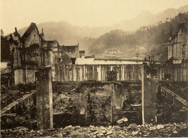 图片[8]-1918 Old photo of Ningxiang, Hunan Province One hundred years ago, the ruins of Tongqing Temple, Miyin Temple, Weishan Mountain-China Archive