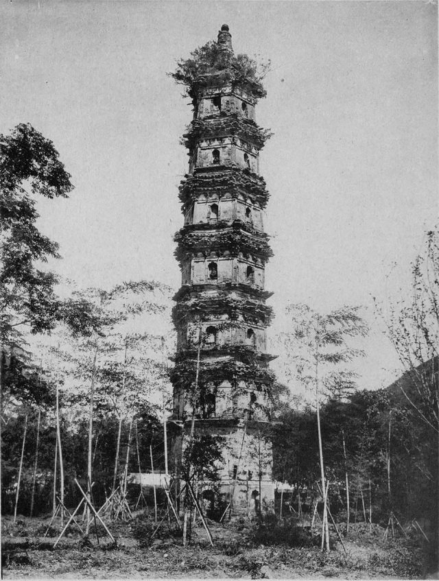 图片[13]-The old photo of Yinxian County, Zhejiang Province in 1919 The style and features of the Ashoka Temple in Tiantong Temple, Taibai Mountain, a hundred years ago-China Archive