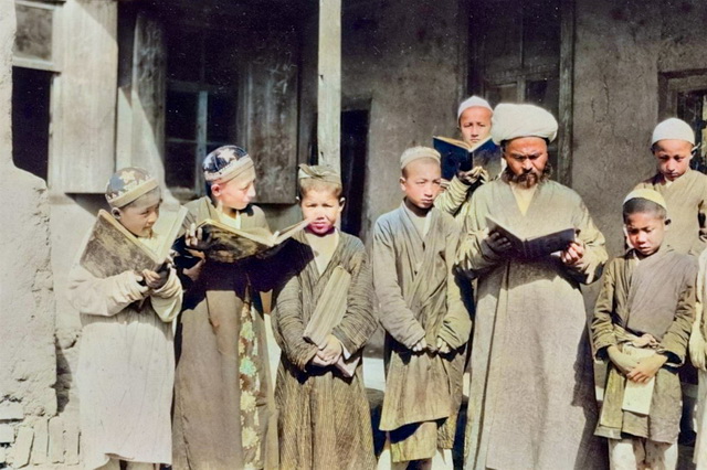 图片[5]-1915 Old Photos of South Xinjiang Beautiful Xinjiang Girls and Kashgar Ancient City 100 Years ago-China Archive