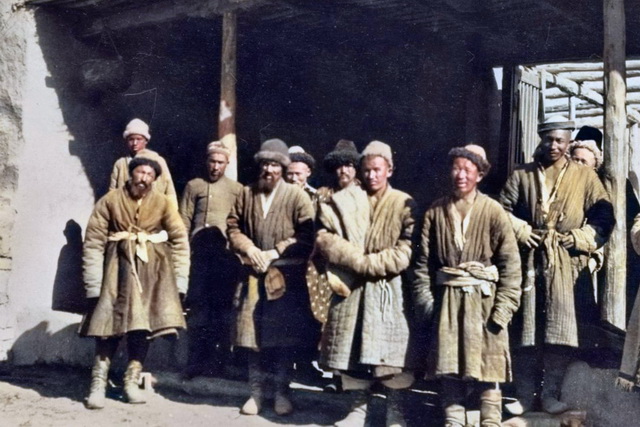 图片[4]-1915 Old Photos of South Xinjiang Beautiful Xinjiang Girls and Kashgar Ancient City 100 Years ago-China Archive