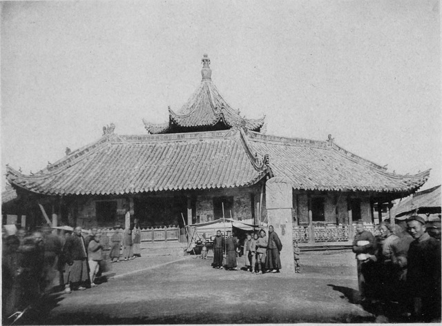 图片[1]-Old photos of Kaifeng in 1906 The style and features of Youguo Temple and Daxiangguo Temple in Longting-China Archive