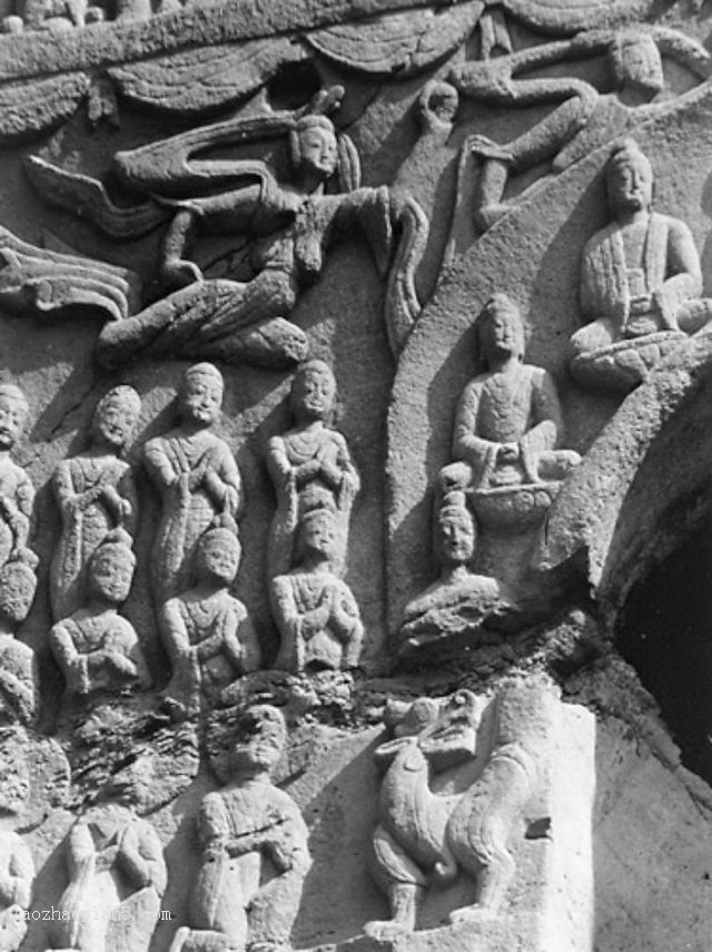图片[4]-Old photos of Yungang Grottoes in Datong, Shanxi in 1933-China Archive