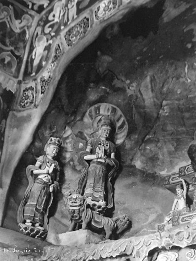 图片[7]-Old photos of Yungang Grottoes in Datong, Shanxi in 1933-China Archive