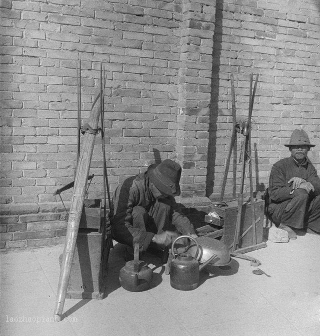 图片[4]-Old photos of street vendors in the Republic of China-China Archive