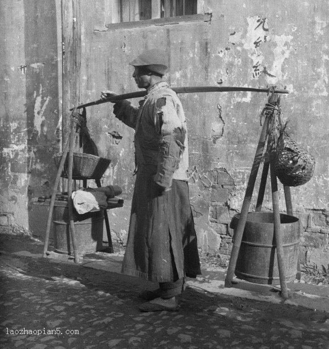 图片[5]-Old photos of street vendors in the Republic of China-China Archive