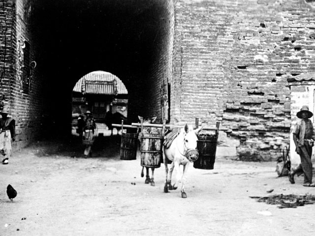 图片[2]-Street View of Beijing City in the Late Beiyang Period-China Archive