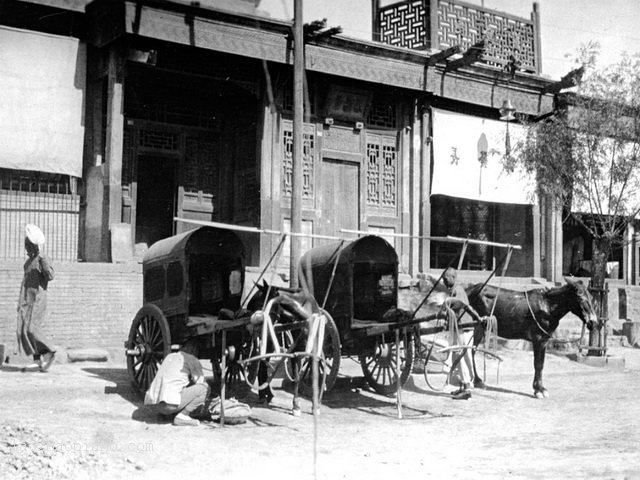 图片[5]-Street View of Beijing City in the Late Beiyang Period-China Archive