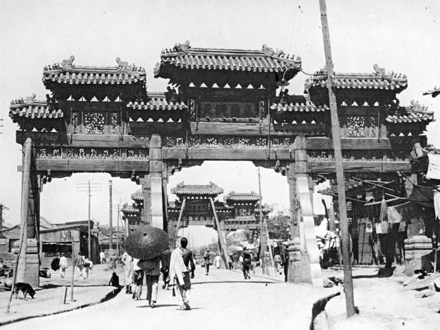 图片[8]-Street View of Beijing City in the Late Beiyang Period-China Archive