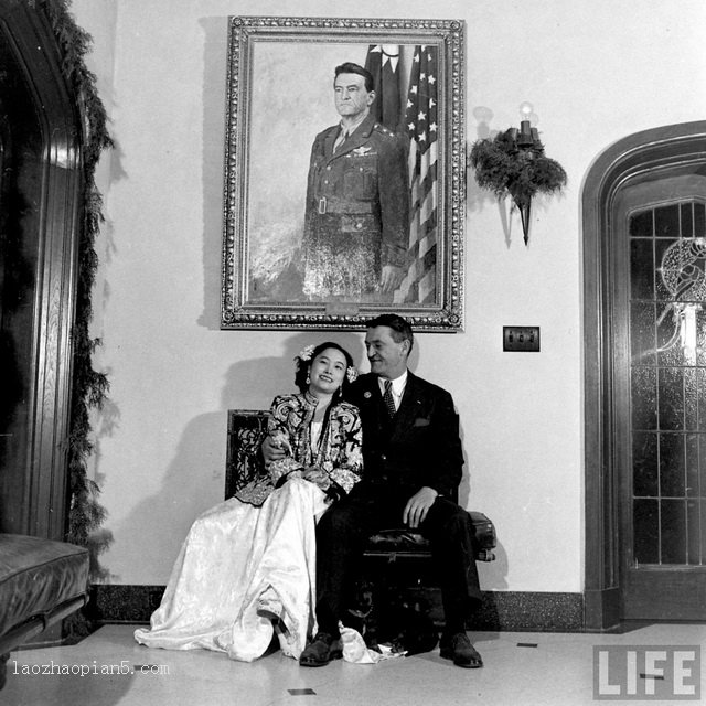 图片[6]-Honeymoon photos of Chennault and Chen Xiangmei in January 1948-China Archive