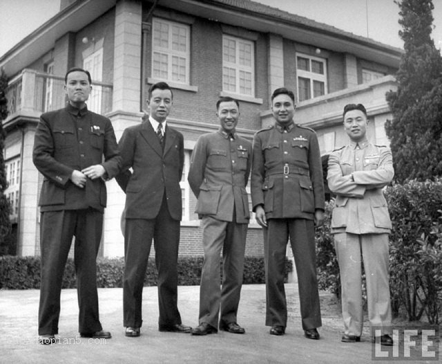 图片[6]-Old photos of Chiang Kai shek’s official residence (lounges) on Huangpu Road in Nanjing in June 1946-China Archive