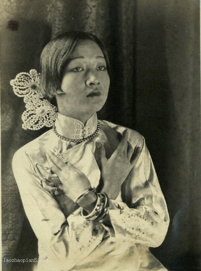 图片[9]-Bright and beautiful photos of Huang Liushuang, a famous actress during the Republic of China (3)-China Archive