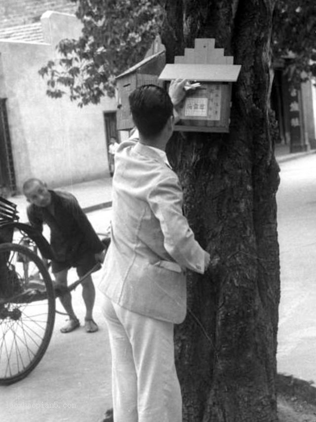 The old photos taken on the streets of Ganzhou, Jiangxi in 1942-China Archive