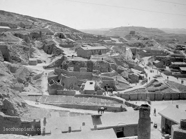 图片[3]-1944 Old photos of people living in caves in Linfen, Shanxi-China Archive