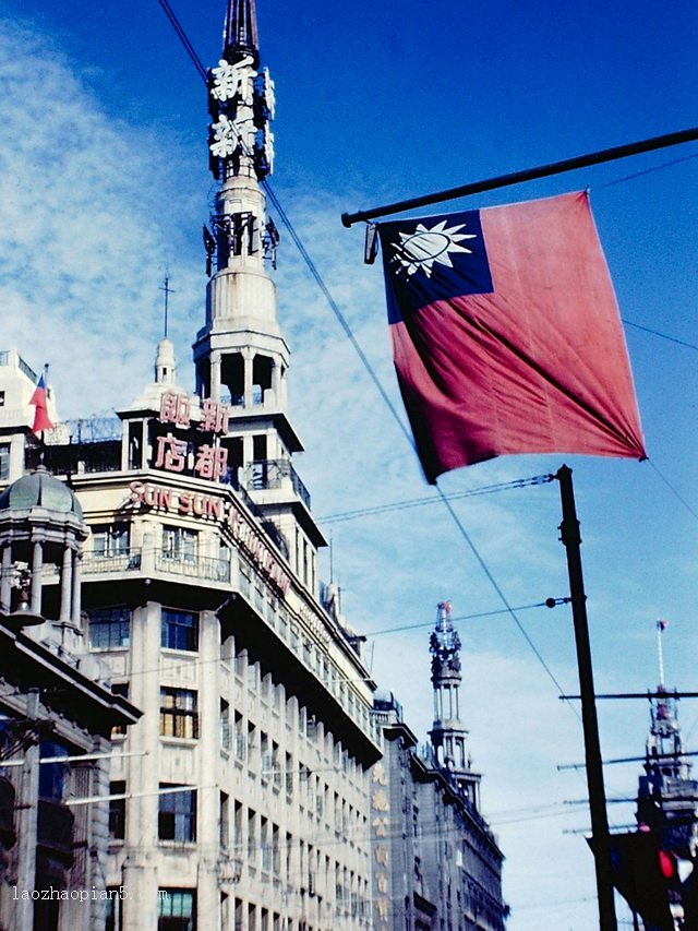 图片[9]-Color photos of Shanghai in 1945-China Archive