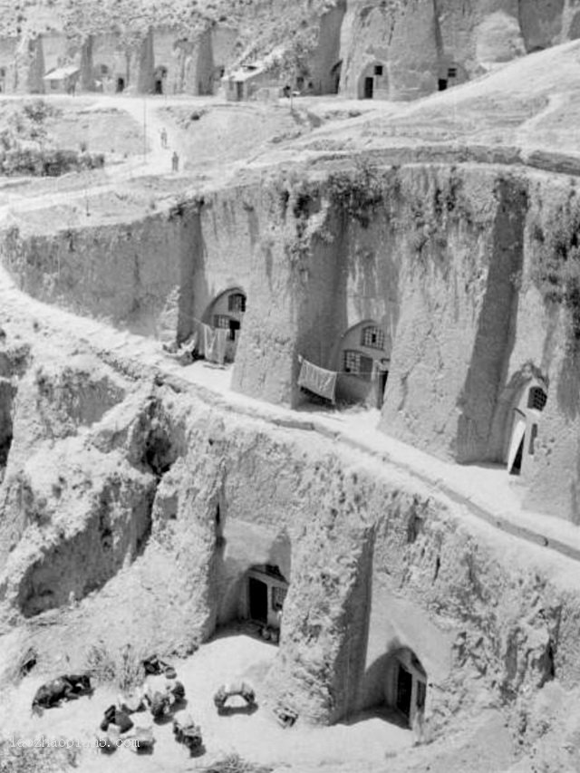 图片[8]-1944 Old photos of people living in caves in Linfen, Shanxi-China Archive