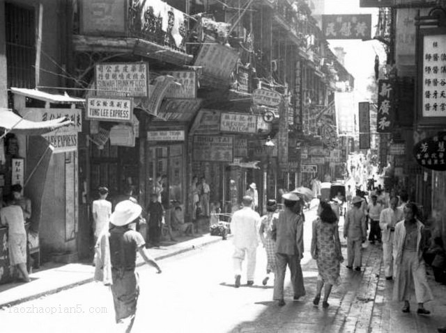 Old photos of Hong Kong street scene in 1941 (2)-China Archive