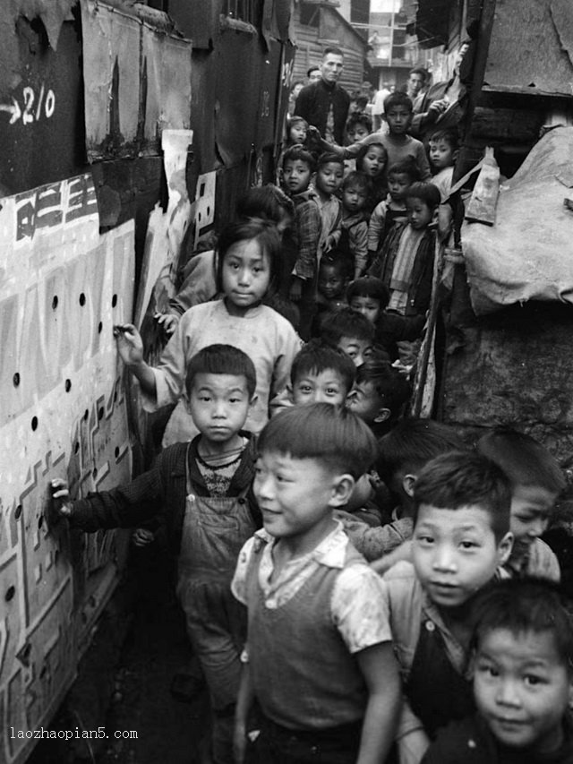 图片[4]-Live photos of residents in Shek Kip Mei, Hong Kong in 1949-China Archive