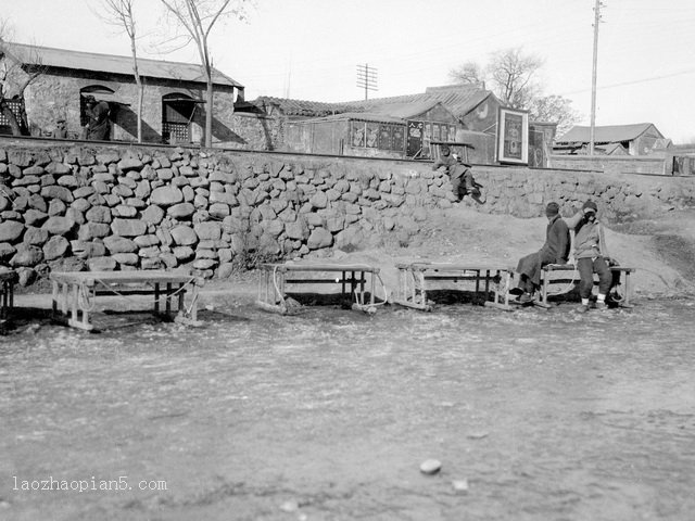 图片[5]-Old photos of the ice fetching man working site in Beijing in 1924-China Archive