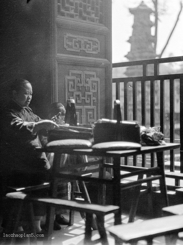 图片[3]-1917 Old photos of Hangzhou Yuewang Temple Lingyin Temple Qingbo Gate and street view-China Archive