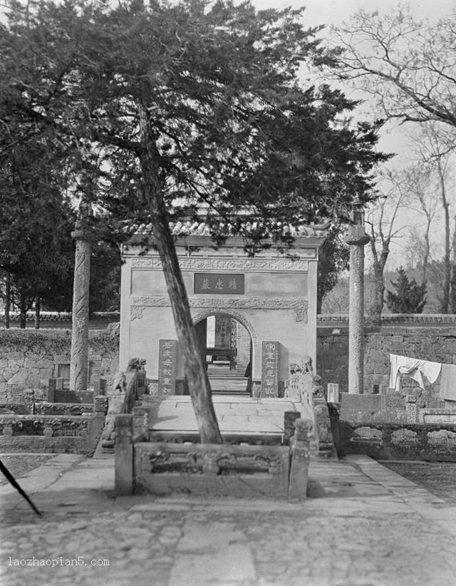 图片[11]-1917 Old photos of Hangzhou Yuewang Temple Lingyin Temple Qingbo Gate and street view-China Archive