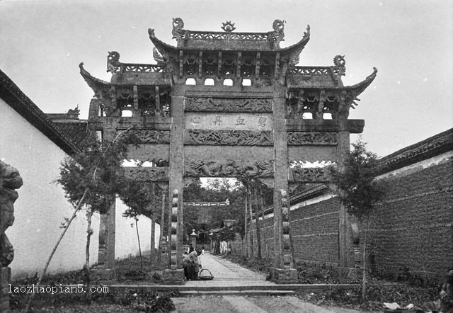 图片[13]-1917 Old photos of Hangzhou Yuewang Temple Lingyin Temple Qingbo Gate and street view-China Archive