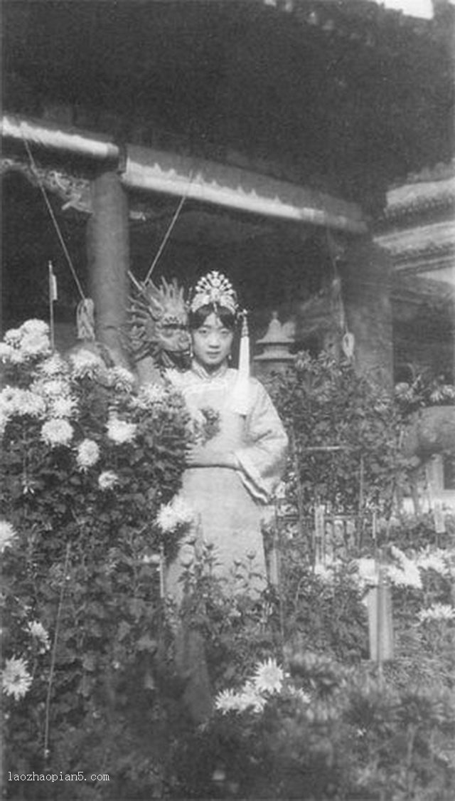 图片[1]-Old photos of the last Empress Wanrong-China Archive