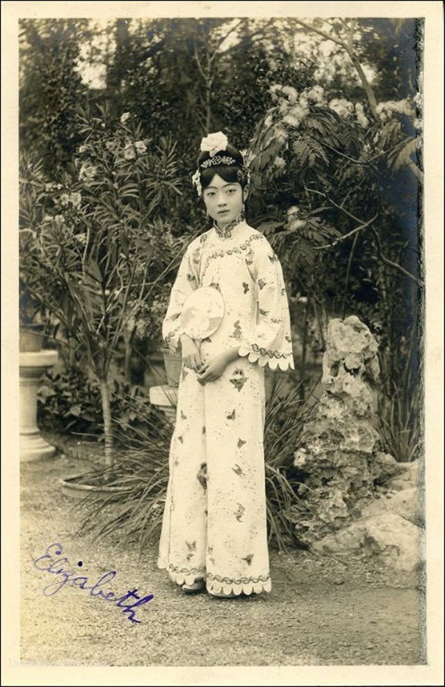 图片[2]-Old photos of the last Empress Wanrong-China Archive