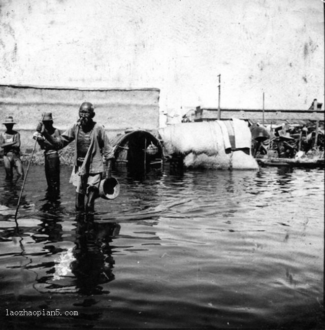 图片[9]-Tianjin Flood in 1939, 80% of the areas were rowed in Yancheng-China Archive