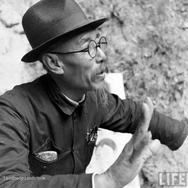 图片[10]-Picture taken on the spot of a fortune teller in Lintong, Shaanxi in 1947-China Archive