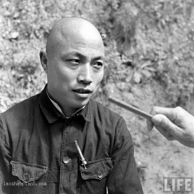 图片[29]-Picture taken on the spot of a fortune teller in Lintong, Shaanxi in 1947-China Archive