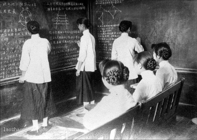 图片[2]-Old photos of girls’ study and life in Beijing Huiwen School in 1920-China Archive