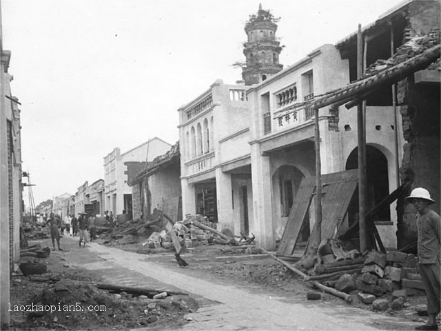 图片[2]-1932 Old Photo of Leizhou, Guangdong Ancient City Wall and Street View 90 Years ago-China Archive